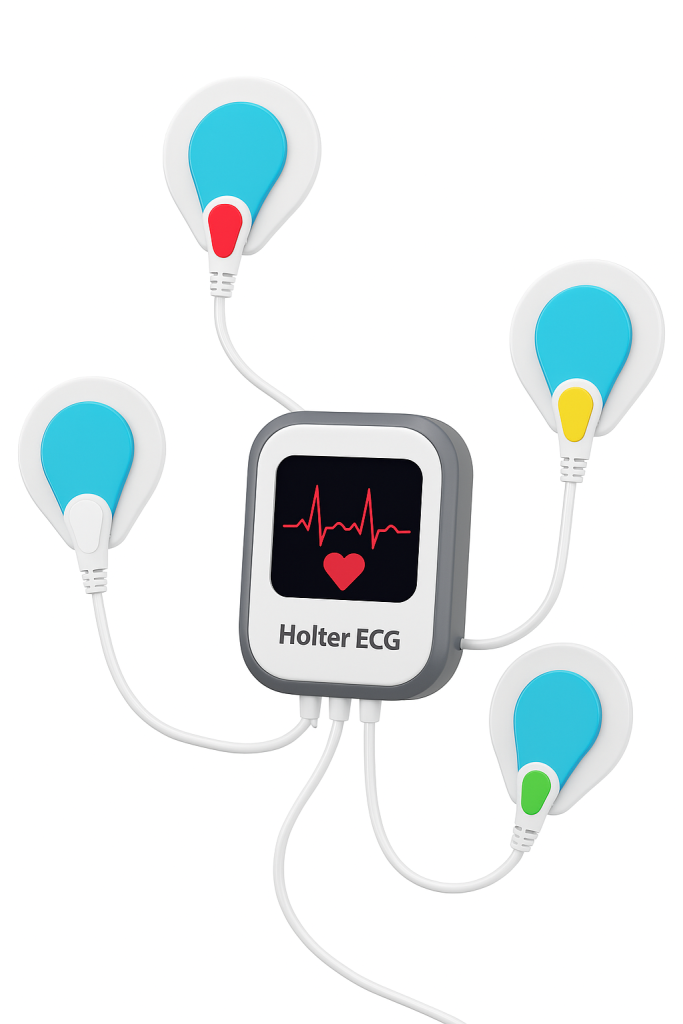 El Holter ECG es un aparato que permite el registro de la actividad eléctrica del corazón